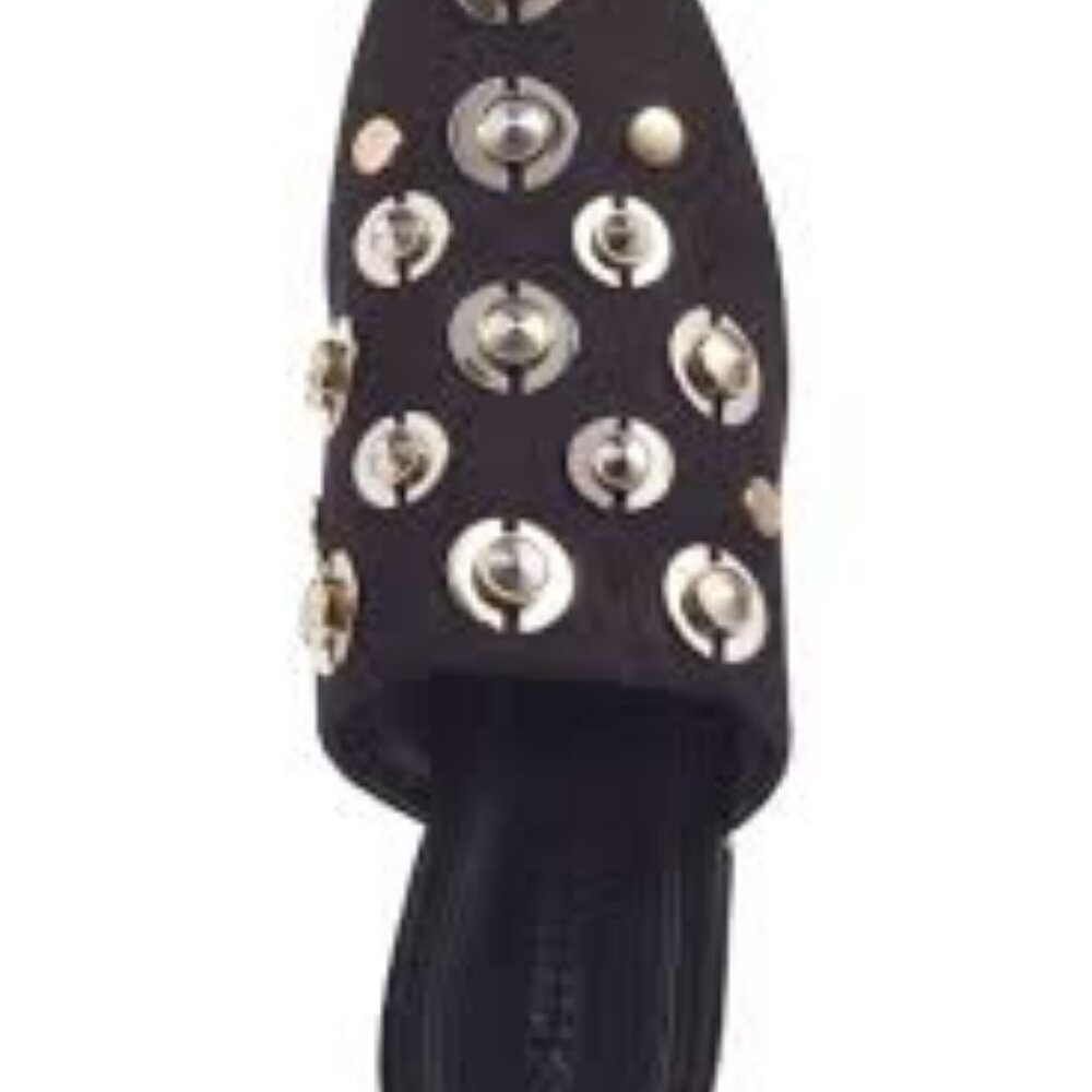 Mercedes Castillo Lucinda Studded Mule, US 9.5 luxury mule with metal detail